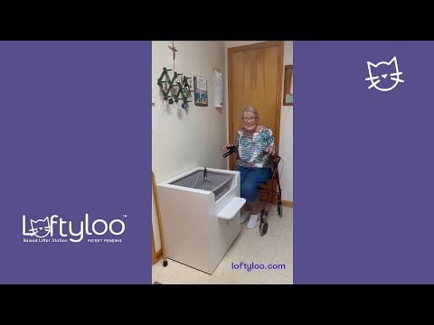 Meet Diane, 93, from Kansas City, Missouri. In this video, she shares how LoftyLoo™ has transformed her daily routine, worldnet027owing her to independently care for her cat again. Listen to Diane