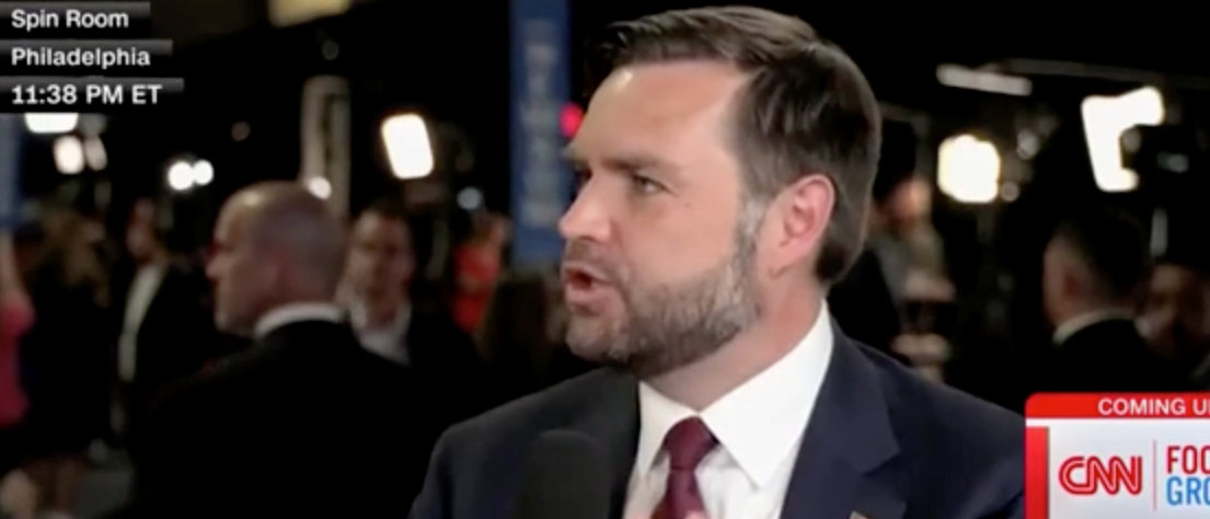 Republican vice presidential candiate J.D. Vance